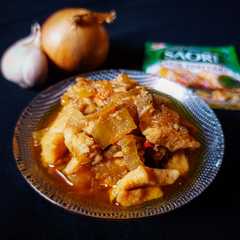 A picture of Ayam teriyaki.