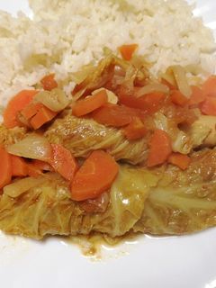 Foto de Salsichas Vegetais Enroladas em Couve Lombarda