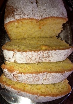 Una foto de Budín de Limón