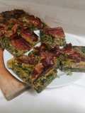 Baked Spinach and Speck Frittata