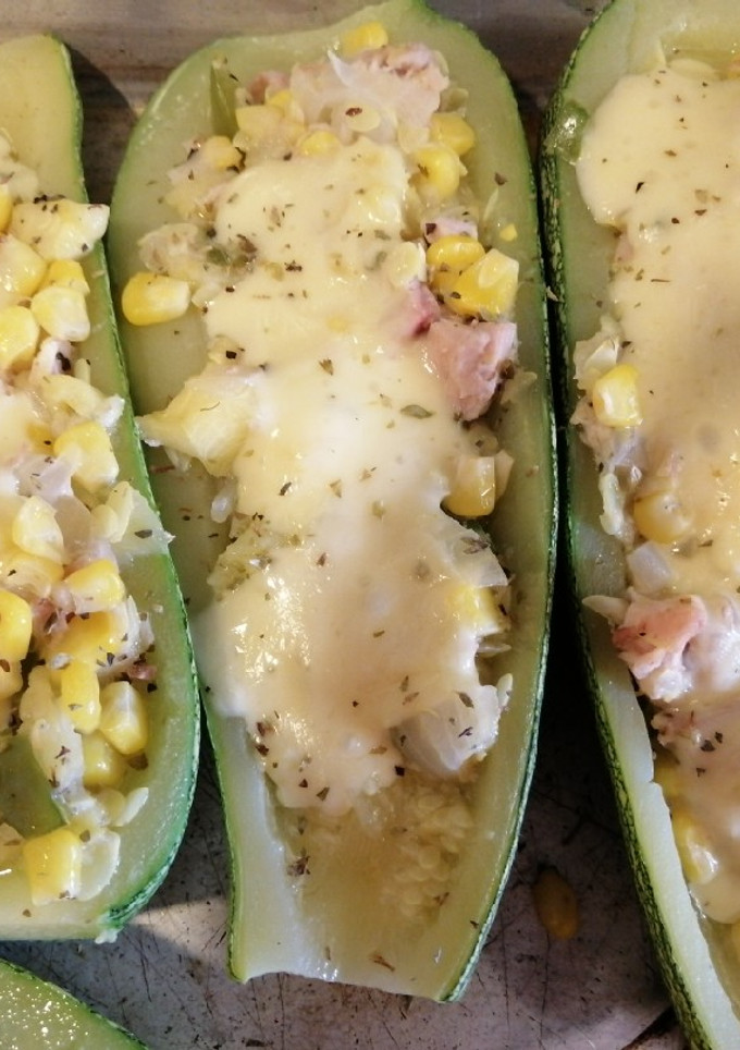 Una foto de Zapallitos rellenos