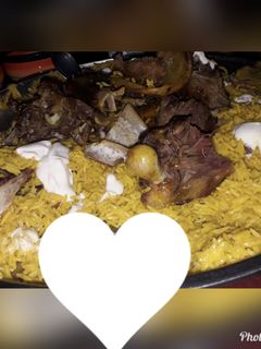 صورة لوصفة ارز مندي باللحم 🥩