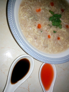 A picture of Chicken soup.