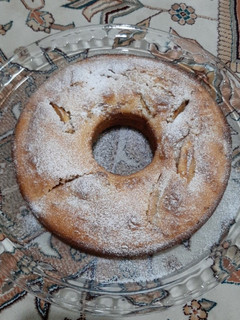 عکسی از دستور کیک پای سیب