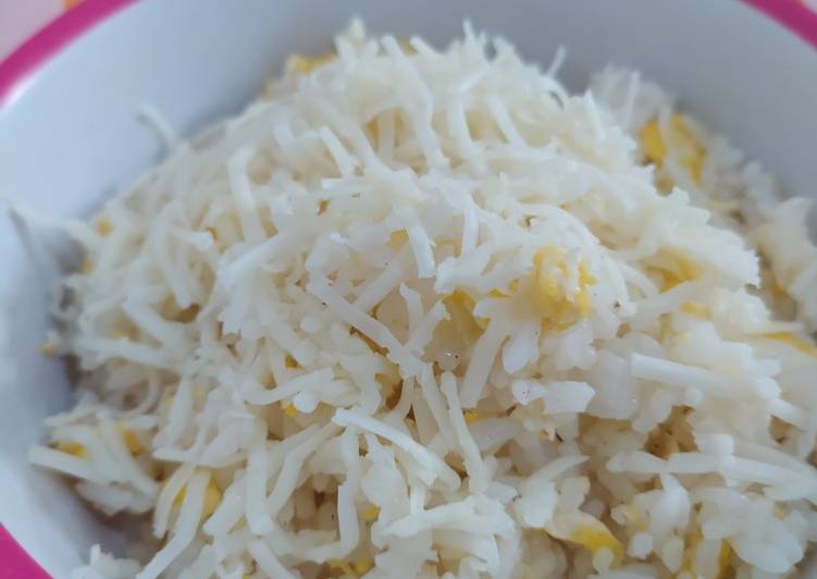 Cara Gampang memasak Nasi Goreng Keju (Favorit Anak) yang Bisa Manjain Lidah
