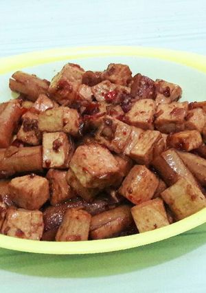 Foto resep Oseng tahu and sosis