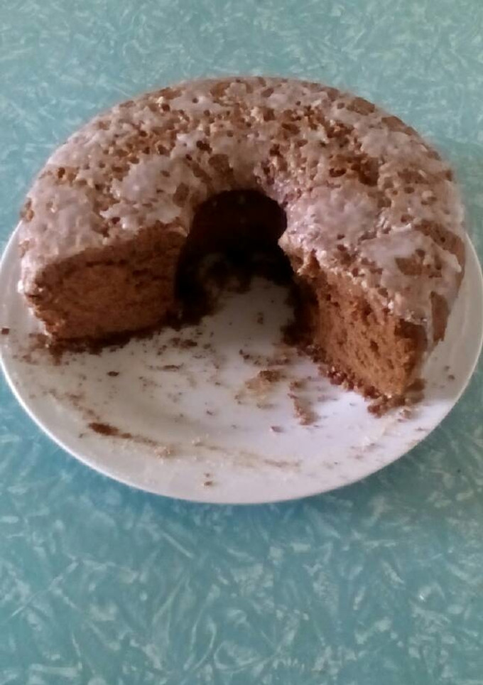 Una foto de Torta media luna de chocolate