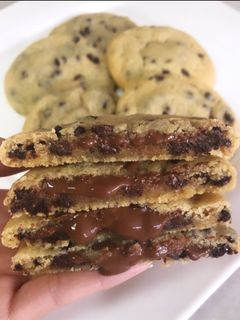 Φωτογραφία της συνταγής Γεμιστά cookies με nutella