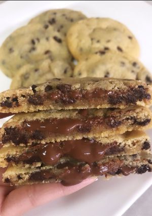 Φωτογραφία της συνταγής Γεμιστά cookies με nutella