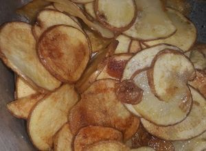 Una foto de Papas Fritas Rústicas Fácil y económico