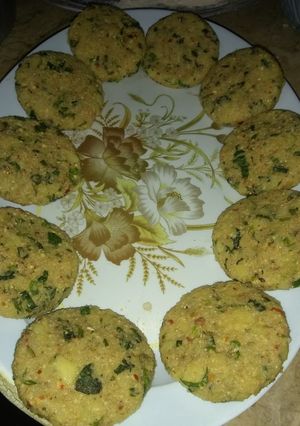 A picture of ALU ky kabab made by shaheen Al.