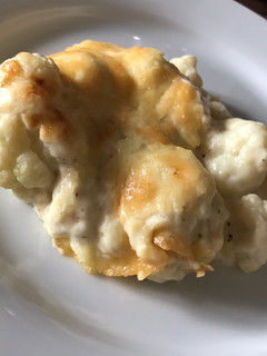 Una foto de Coliflor gratinada