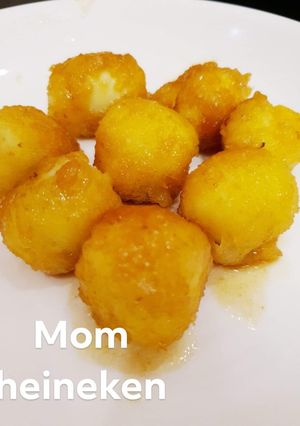Hình của món Cút chiên xù sốt me.