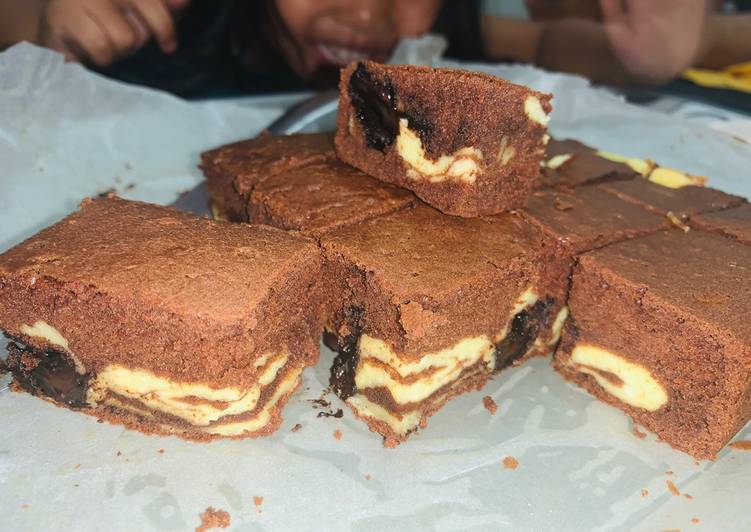 Resep Chocolate cheese cake Anti Gagal