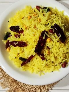 लेमन राईस (lemon rice recipe in marathi) रेसिपी चे मुख्य फोटो