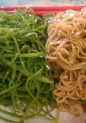 Foto resep Mie Kangkung