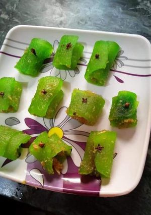 तरबूज की मिठाई (tarbuj ki mithai recipe in Hindi) रेसिपी मुख्य फोटो