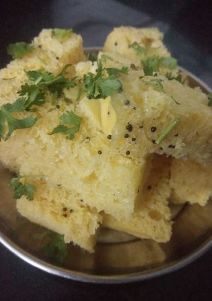 નાયલોન ખમણ રેસીપી મુખ્ય ફોટો