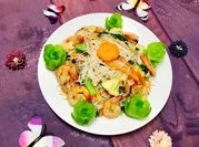 A picture of bún mực tươi