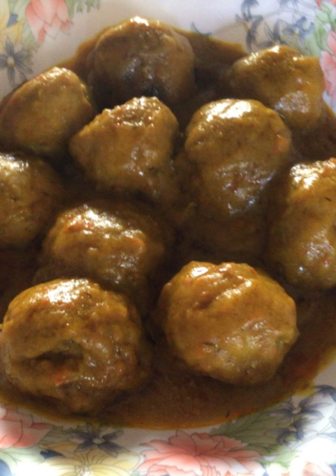 Una foto de Albóndigas de pollo