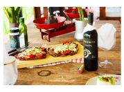 Una foto de pizza de roquefort