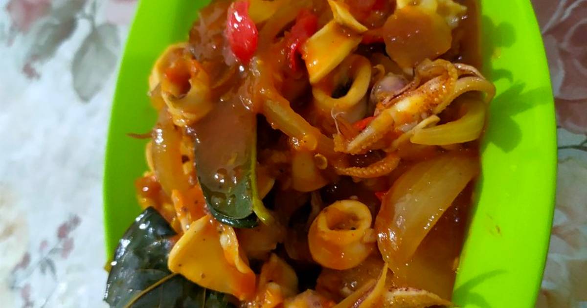 Resep Cumi Asam Manis Pedas Oleh Zholla Noviasari P Cookpad