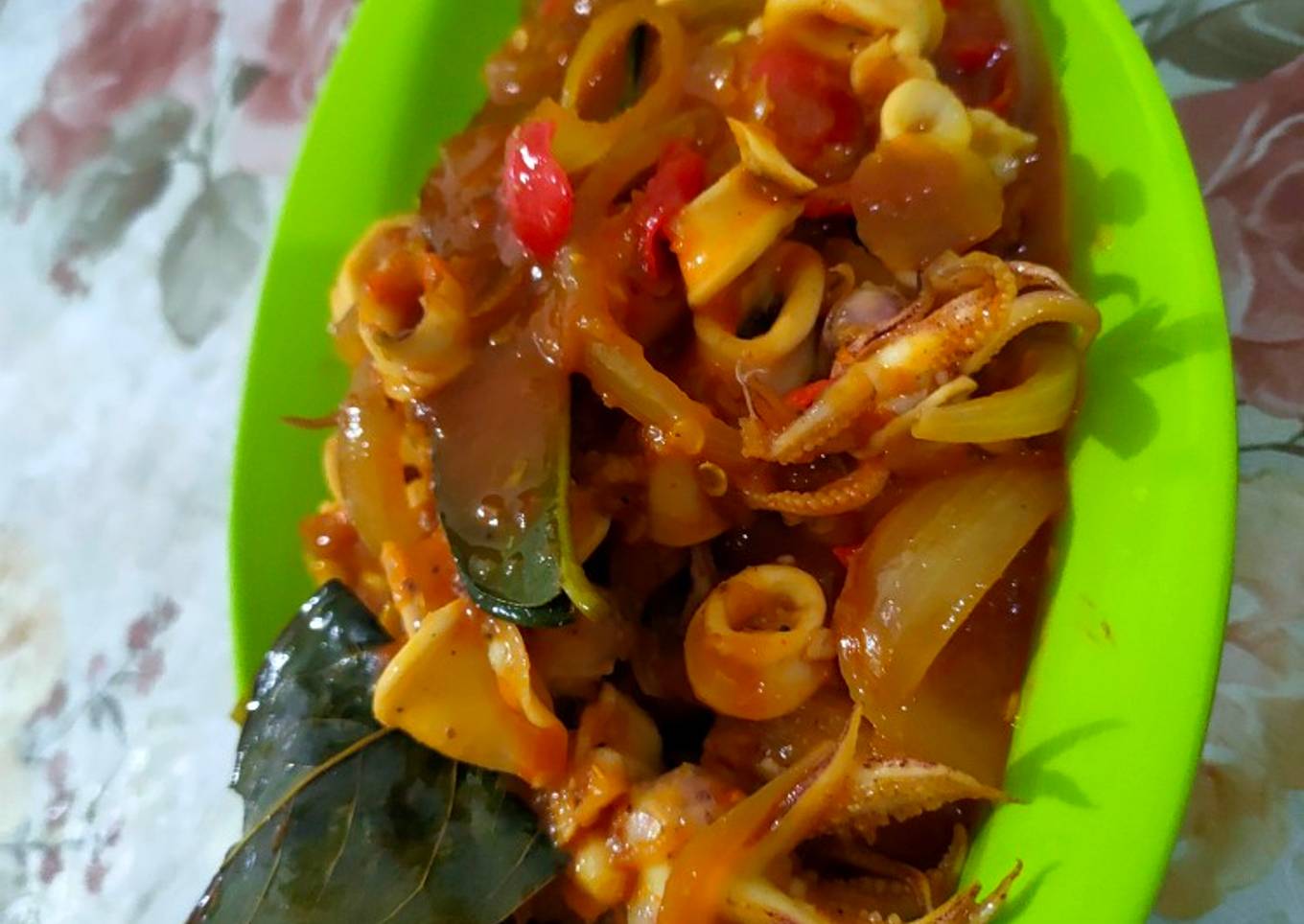 Cumi asam manis pedas