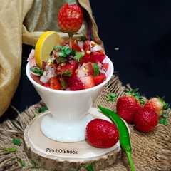 स्ट्रॉबेरी सालसा(strawberry salsa recipe in hindi)-レシピのメイン写真