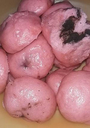 Foto resep Pinky Pau (Bakpau Pink)