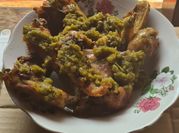 Gambar ayam cabe rawit hijau