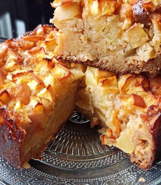 Une photo de Gâteau aux pommes