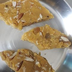 Chana dal burfi A picture of Chana dal burfi.
