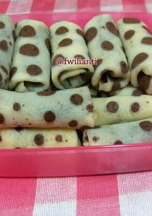 Foto resep Dadar gulung polkadot (kulit lembut)