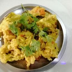 A picture of Moong dal kichidi.