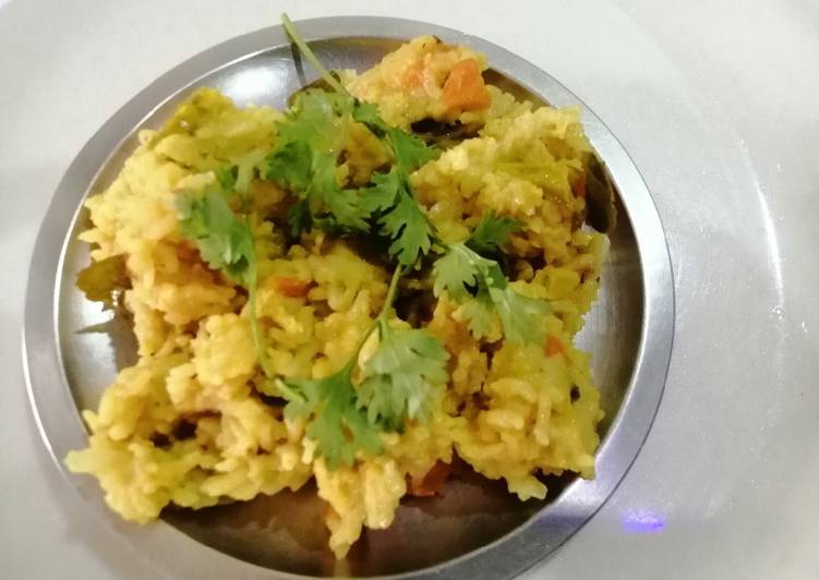 Moong dal kichidi