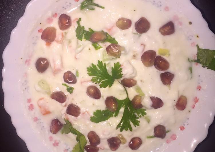 Easiest Way to Make Super Quick Homemade Carrot cucumber raita