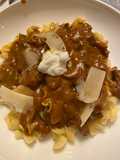 Florence’s Beef Stroganoff