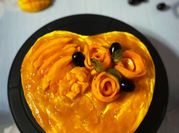A picture of blackberry puree