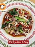 👩‍🍳Stir Fry Sawi Sotong