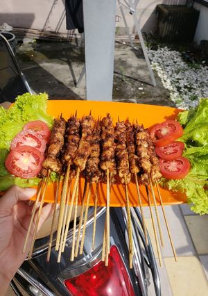 Foto resep Sate Ayam Bumbu Kacang Simpel