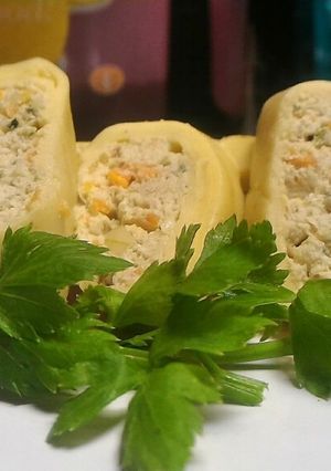 Foto resep Egg chicken roll