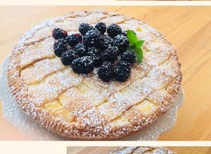 O poză a rețetei Crostata di ricotta..Tarta originală italiană..Tartă cu ricotta.
