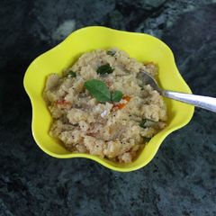 A picture of Vegetable Upma.