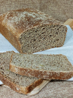 Una foto de Pan integral con nueces