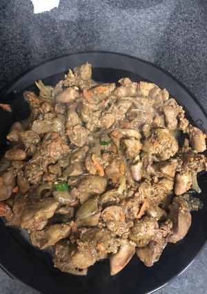 صورة لوصفة كبدة دجاج