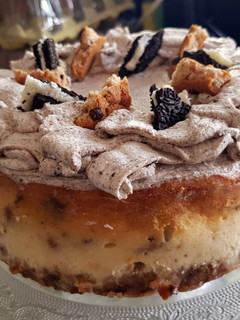 Una foto de Cheesecake con Cookies