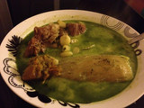 Sopa menestron peruano