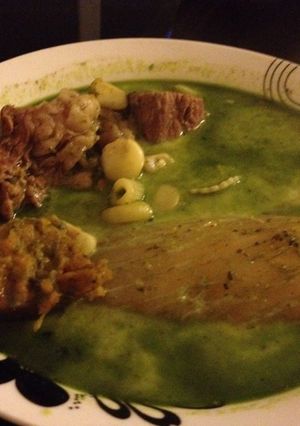 Una foto de Sopa menestron peruano