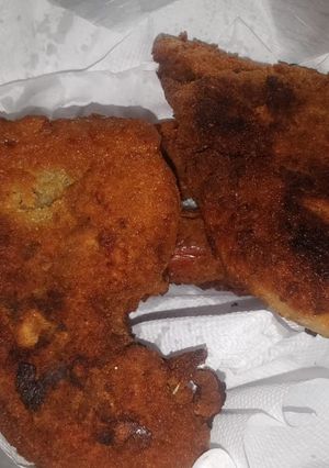 Una foto de Milanesas de muslo de pollo