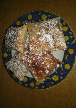 A picture of Puff pastry French toast.